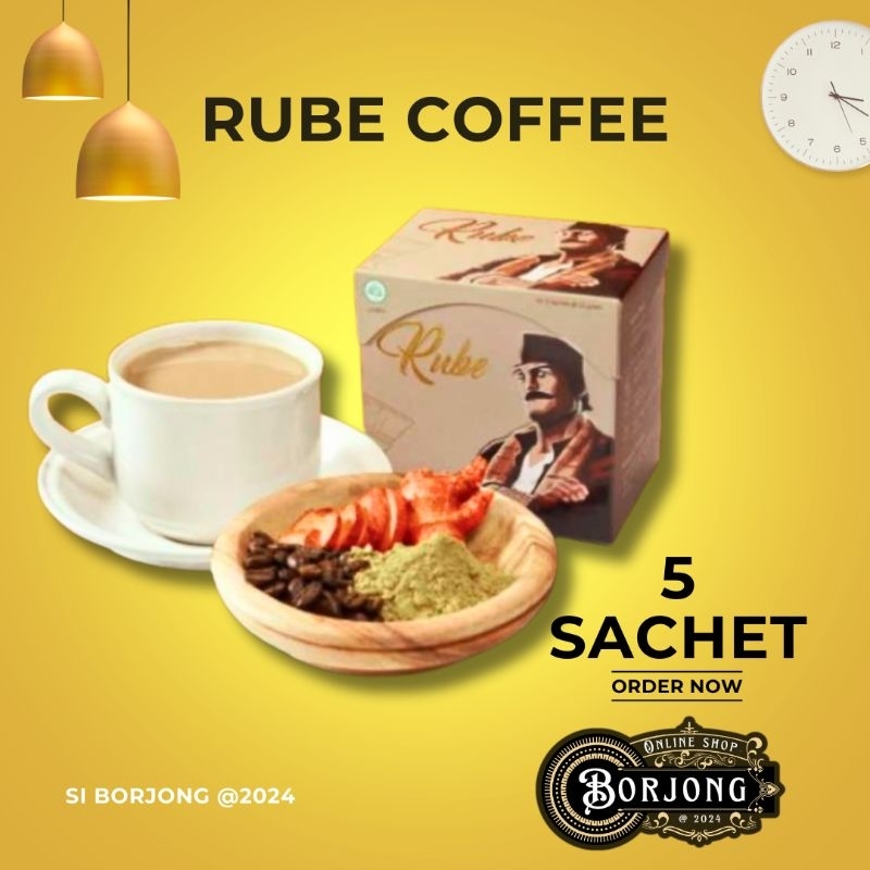 

Kopi Rube - Rube Coffee Isi 5 Sachet 100% Original