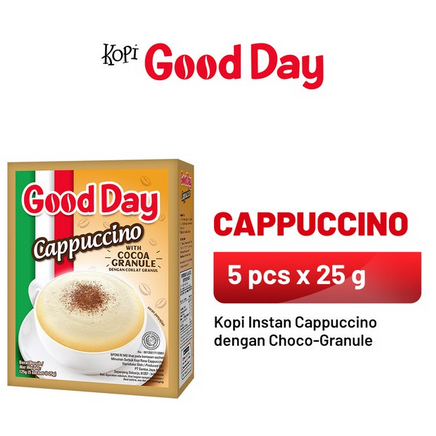 

GOOD DAY Cappuccino 1 Dus (5 x 25 gr)