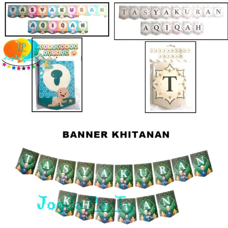 Bannet tasyakuran aqiqah banner tasyakuran khitan banner aqiqah di jogja