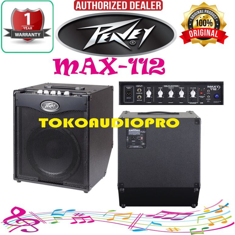 Ampli Bass Peavey MAX 112 Bass Combo Ampli Gitar Bass Peavey MAX112