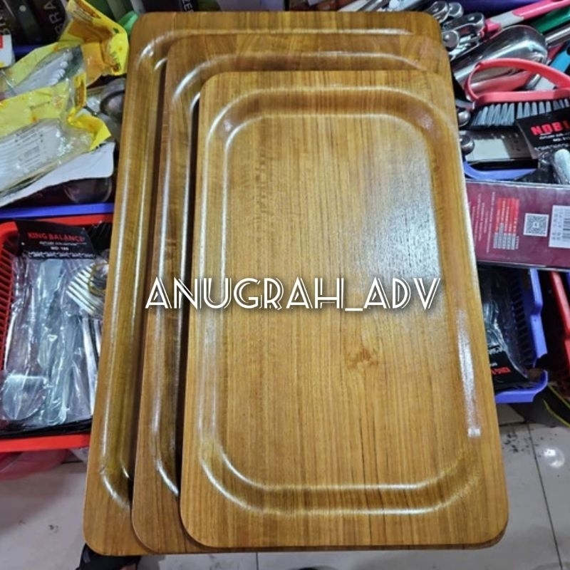 

nampan kayu baki kayu upacara bendera paskibraka ukuran 51cm x 30cm