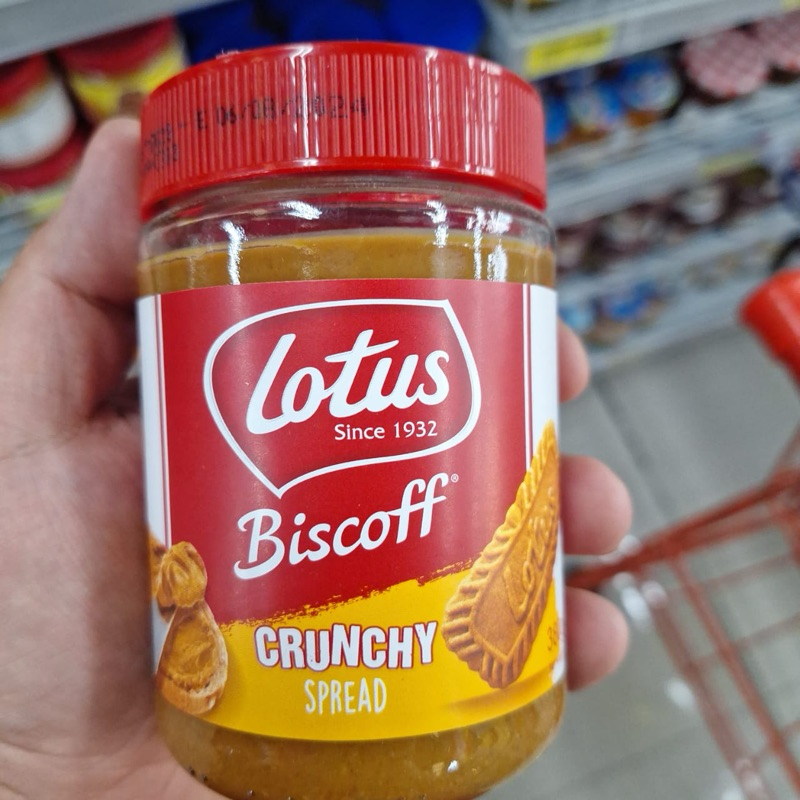 

Lotus biscoff crunchy spread 380gram