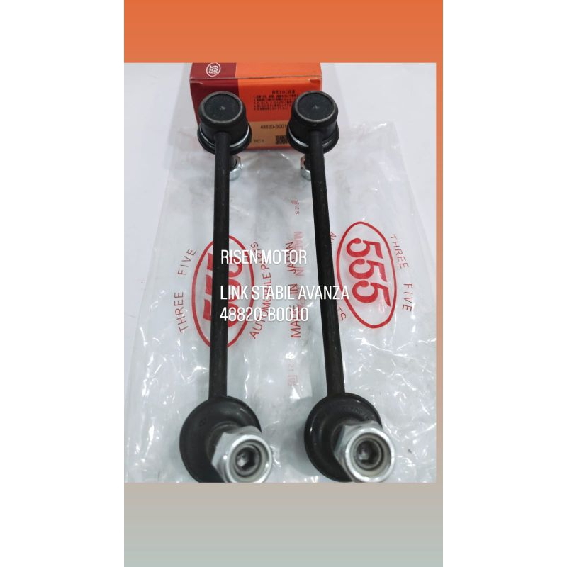 STABILIZER LINK STABIL DEPAN AVANZA XENIA LAMA ALL NEW AVANZA VELOZ 555 JAPAN HARGA 1SET 2PC