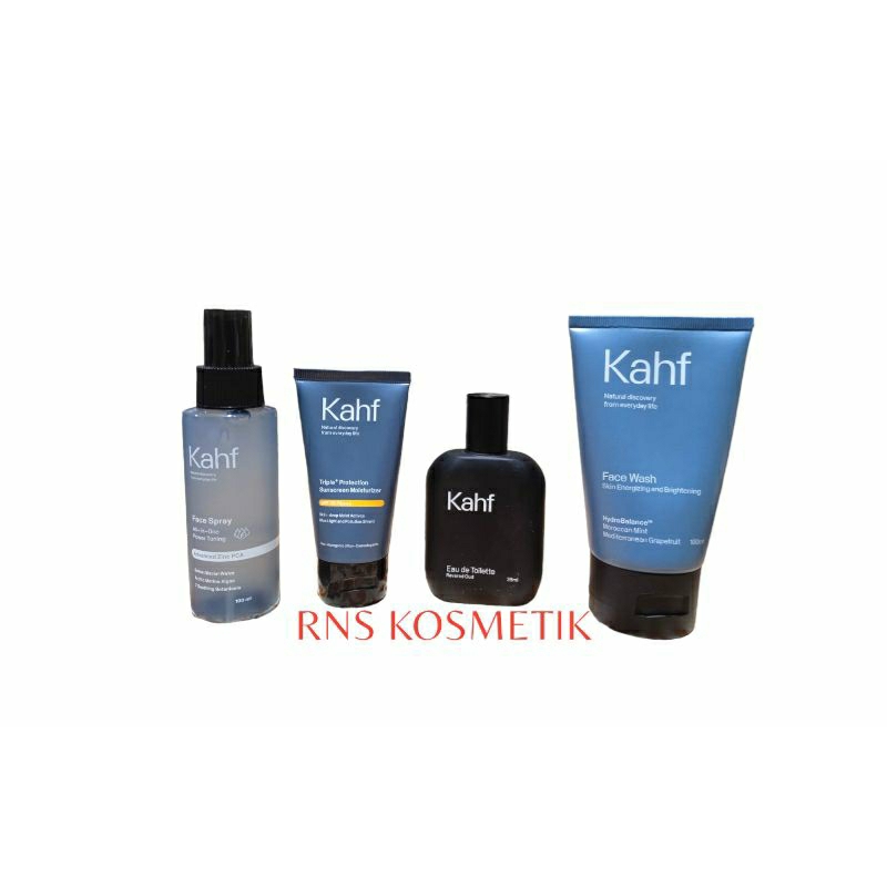 KAHF PAKET PERAWATAN WAJAH PRIA