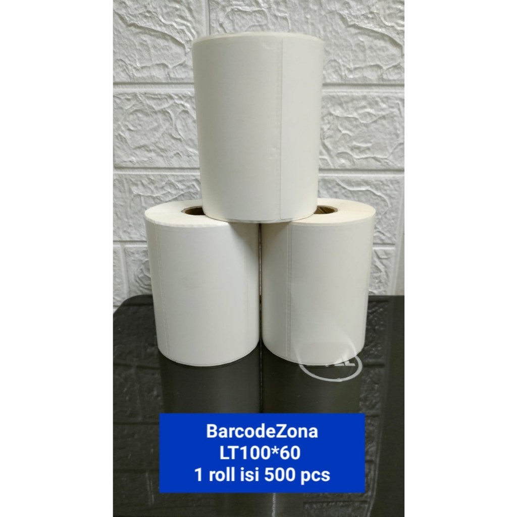 

LABEL THERMAL 100 X 60 MM STICKER LABEL ISI 500 PCS