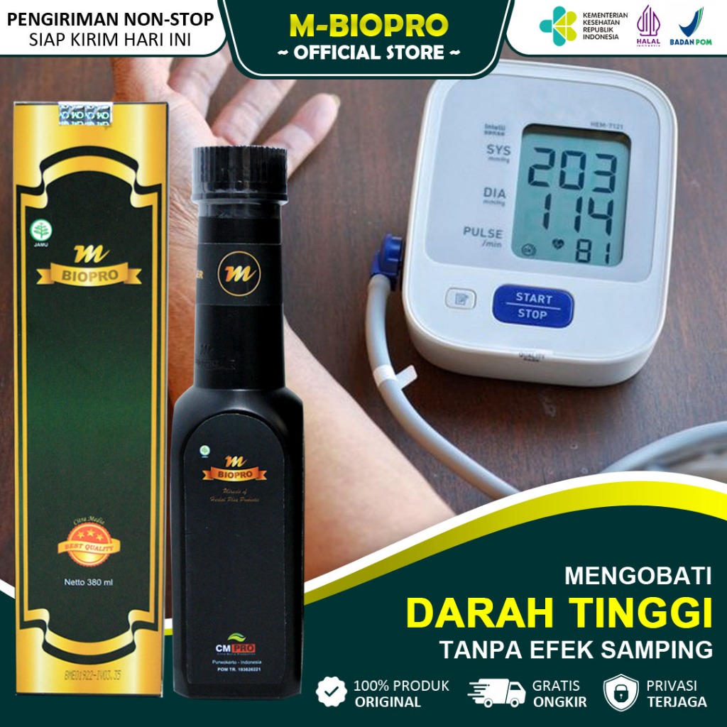 Obat Darah Tinggi, Hipertensi, Herbal Darah Tinggi, Penurun Darah Tinggi Herbal Paling Ampuh - Mbiop
