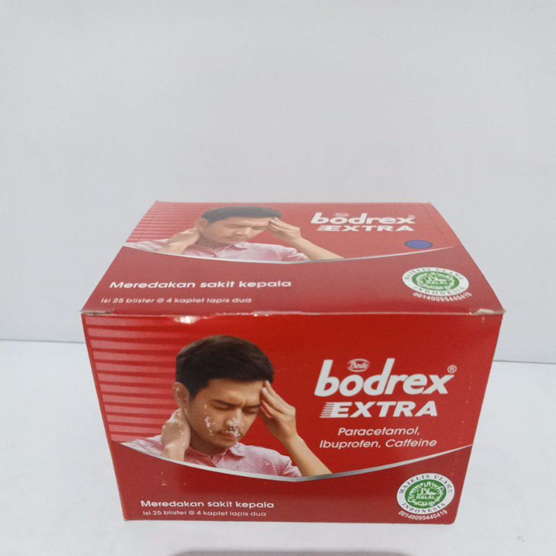 BODREX EXTRA 1 KOTAK ISI 25 BLISTER