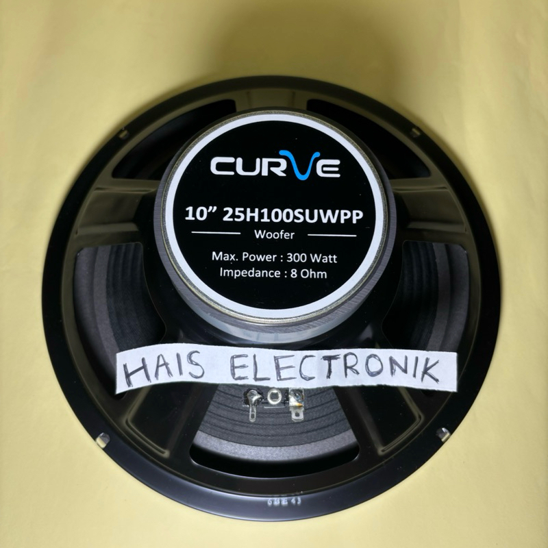 speaker curve 10 inch 25HSUWPP wofer Curve PLS Curve 10 inch woofer 100% original sinarbaja