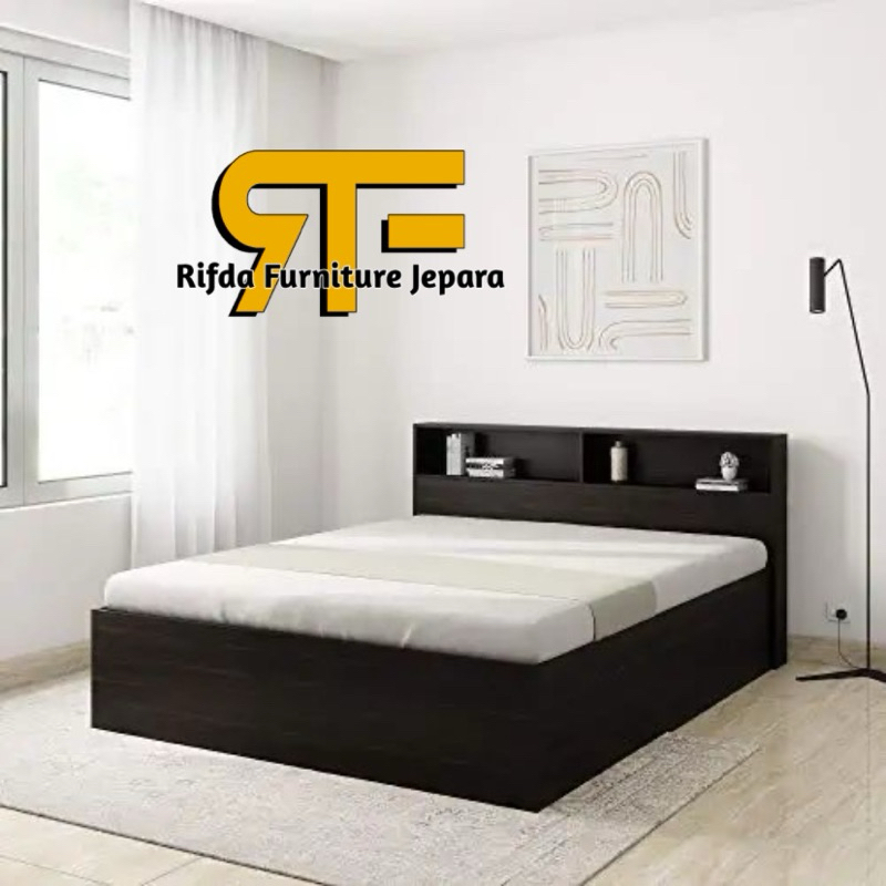 Dipan Tempat Tidur Minimalis Jati Rak ( Dipan Rak, Dipan Jati Minimalis, Dipan Tempat Tidur Jati )