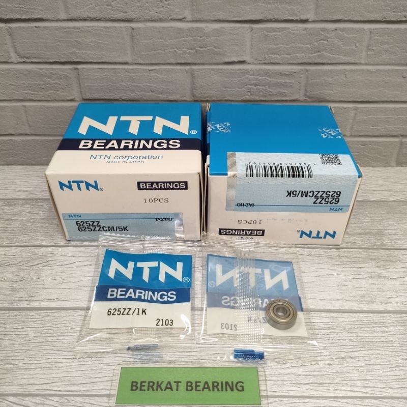 LAHER BEARING 625 ZZ TN 625ZZ TN 625Z TN TUTUP BESI UK5X16X5MM