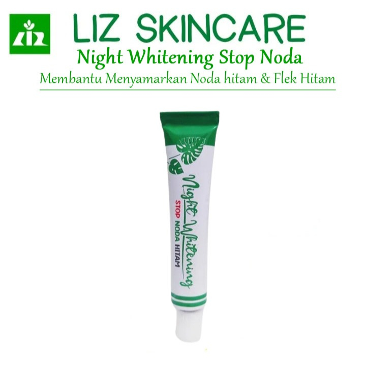 Liz Skincare Night Whitening Salep Flek Hitam Membandel