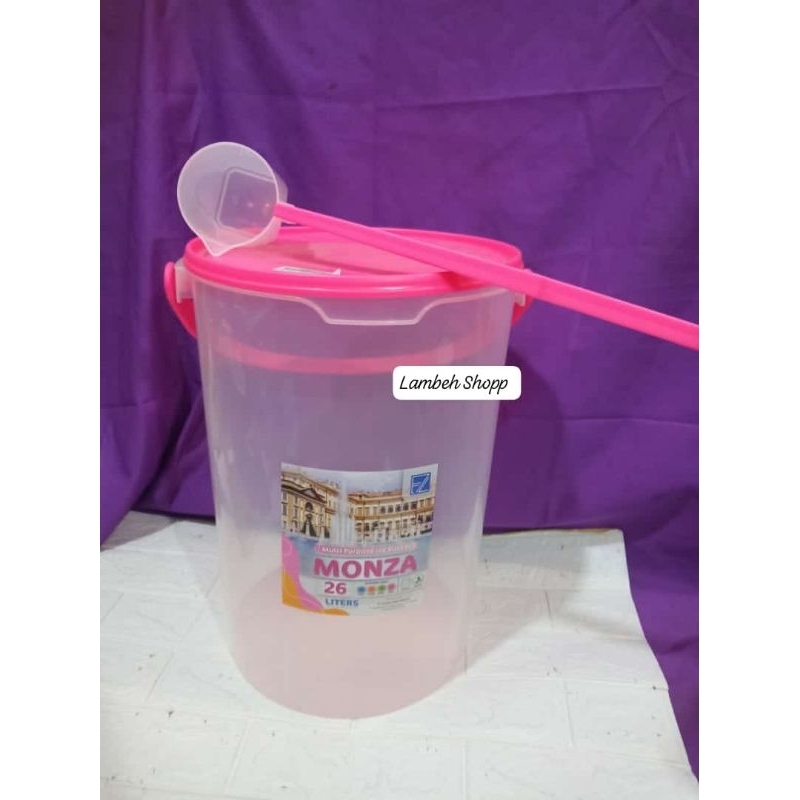Multi purpose ice bucket / Toples es buah ukuran 26 liter Toples Merk monza