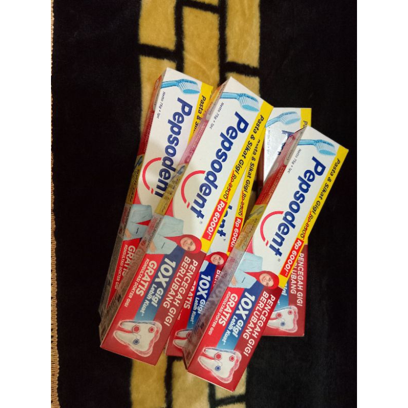 Pepsodent 75gr Gratis Sikat Gigi