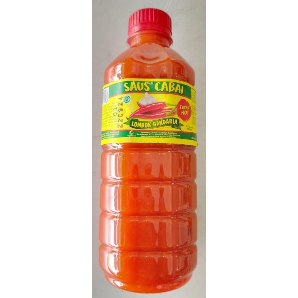 

SAUS CABAI EKSTRA HOT LOMBOK GANDARIA 500ML