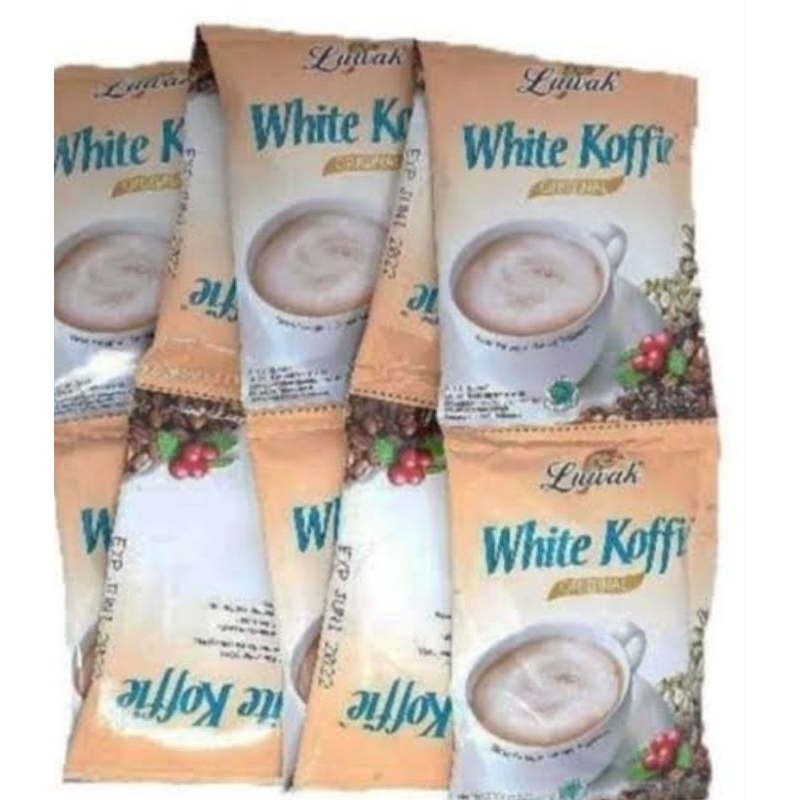 

white coffe luwak bubuk