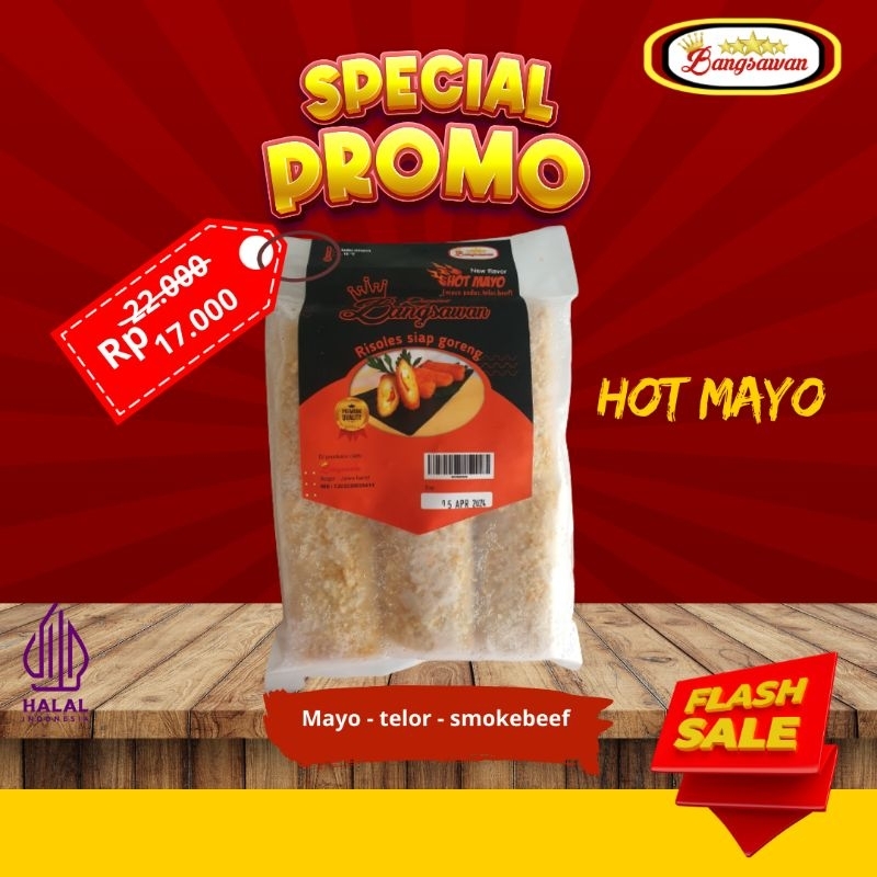 

FROZEN risoles hot mayo | risoles bangsawan isi 6pc khusus pengiriman Gojek/GRAB