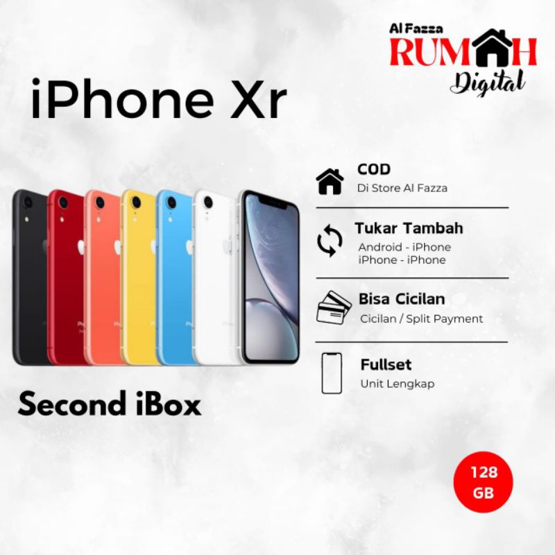 iPhone XR 128gb Second iBox