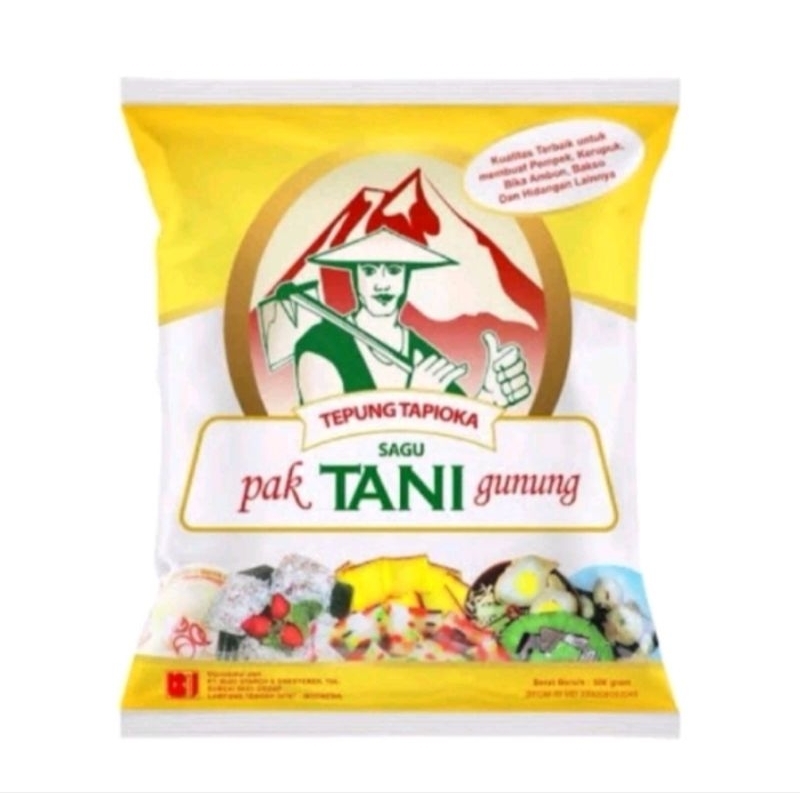 

Tepung Tapioka Sagu Pak Tani Gunung 500 gram