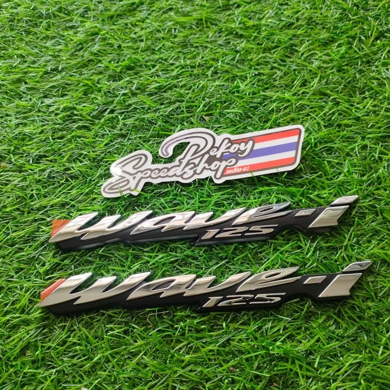 emblem samping wave 125i PNP kharisma Supra 125 old