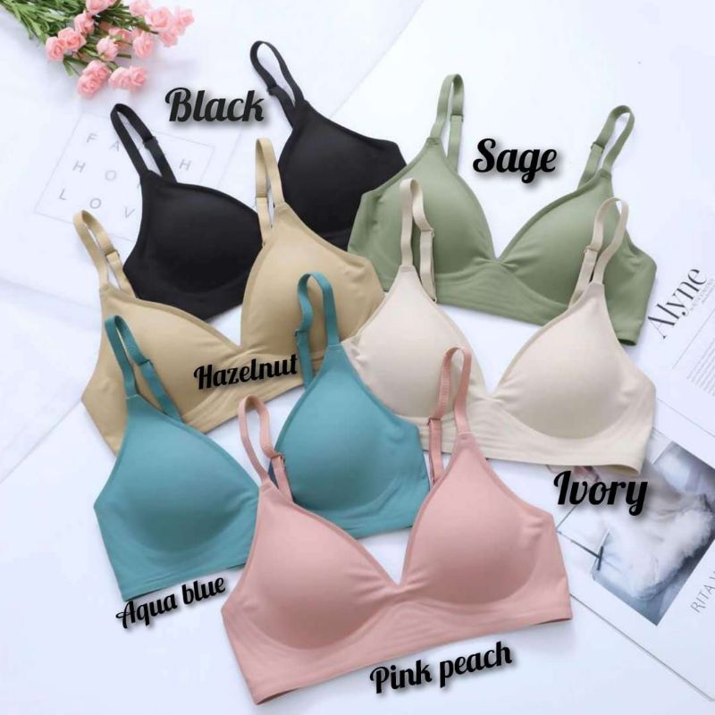 [ SOFT BRA ] By V*nnels brand koleksi bh terbaru wanita underwear bra soft premium  jual bra import 