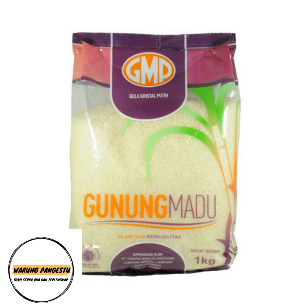 

Gula pasir GMP Gunung Madu 1 kg / GULA