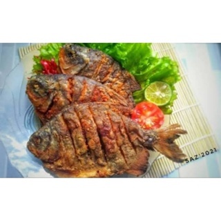 

Ikan Bawal Bumbu Padang 3 Ekor untuk Lauk Hantaran Hadiah Oleh2 Oleh-oleh oleh oleh dll Praktis Tinggal Goreng Bakar dll