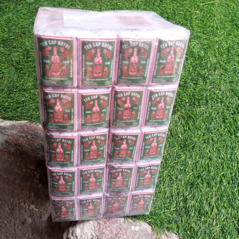 

Teh Botol Hijau 8 gram Isi 50 Pcs Teh Seduh Wangi Melati