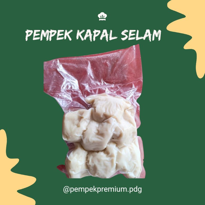 

Pempek Kapal Selam Frozen isi 7 Jumbo (pengiriman Sumbar)
