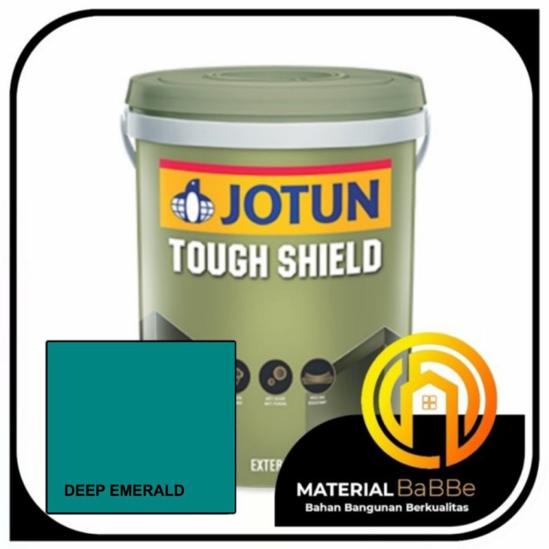 Jotun Tough Shield 6029 Deep Emerald 18 Liter | Cat Dinding Luar