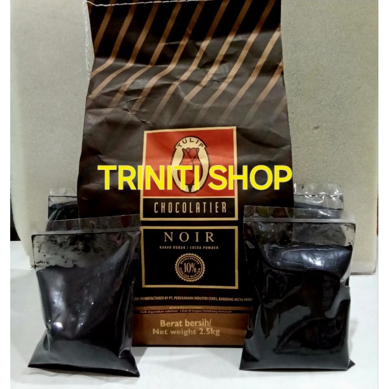 

COKLAT BUBUK HITAM TULIP NOIR 2,5 KG ( 1 BAG )