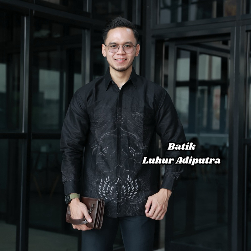 Bokor Kemeja Batik Pria Katun Prima Premium Lengan Panjang dan Pendek Modern Anak muda Luhur adiputr