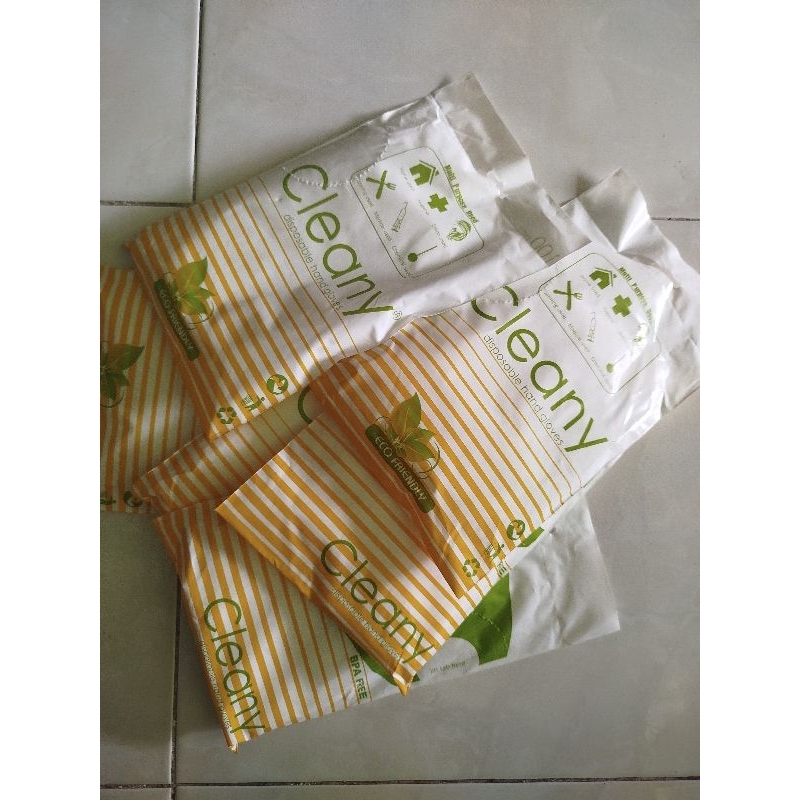 Sarung Tangan Plastik Cleany