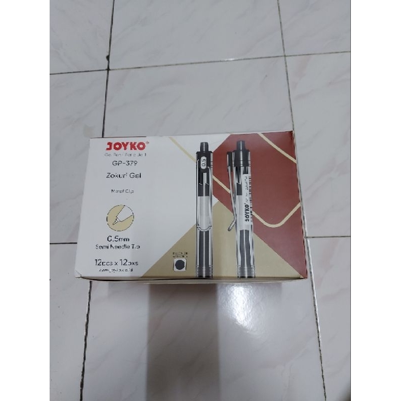 

GEL PEN GP-379 JOYKO ZOKURI GEL Harga 12 pcs
