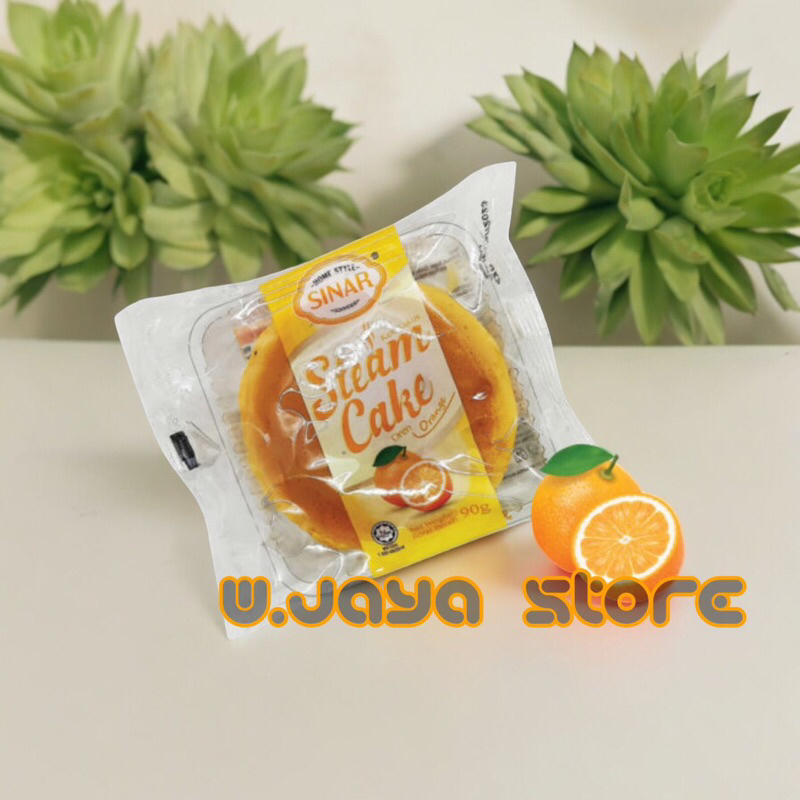 

Sinar Steam Cake Bolu Kukus 90g Rasa Pisang / Cheese / Jeruk / Lemon