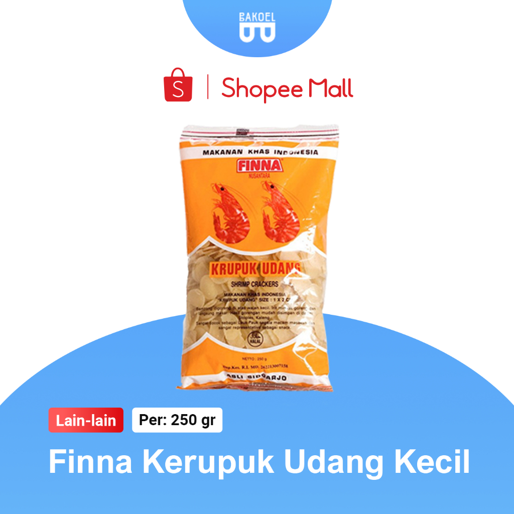 

Kerupuk Udang Ukuran Kecil - Finna