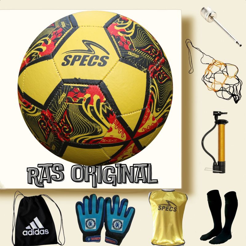 BOLA SEPAK SIZE 5 GRATIS POMPA/Bola sepak tebaru