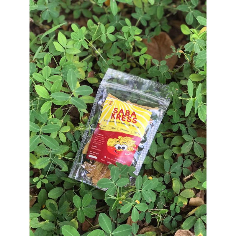 

Keripik debog pisang saba halal, lezat, dan bergizi//netto 70gr//varian original balado BBQ