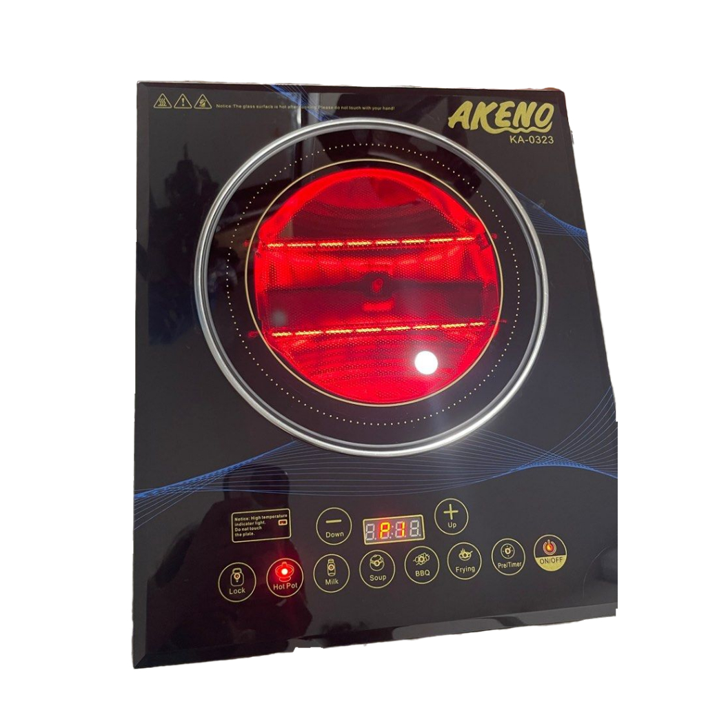 Kompor Listrik 1 Tungku Induksi Low Watt Portable Mini Elektrik Tanpa Gas Infrared Pemanas Water Hea