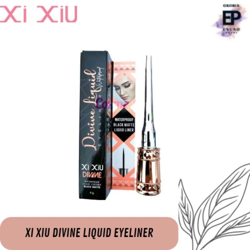 XI XIU DIVINE LIQUID EYELINER || EYELINER XI XIU WATERPROOF