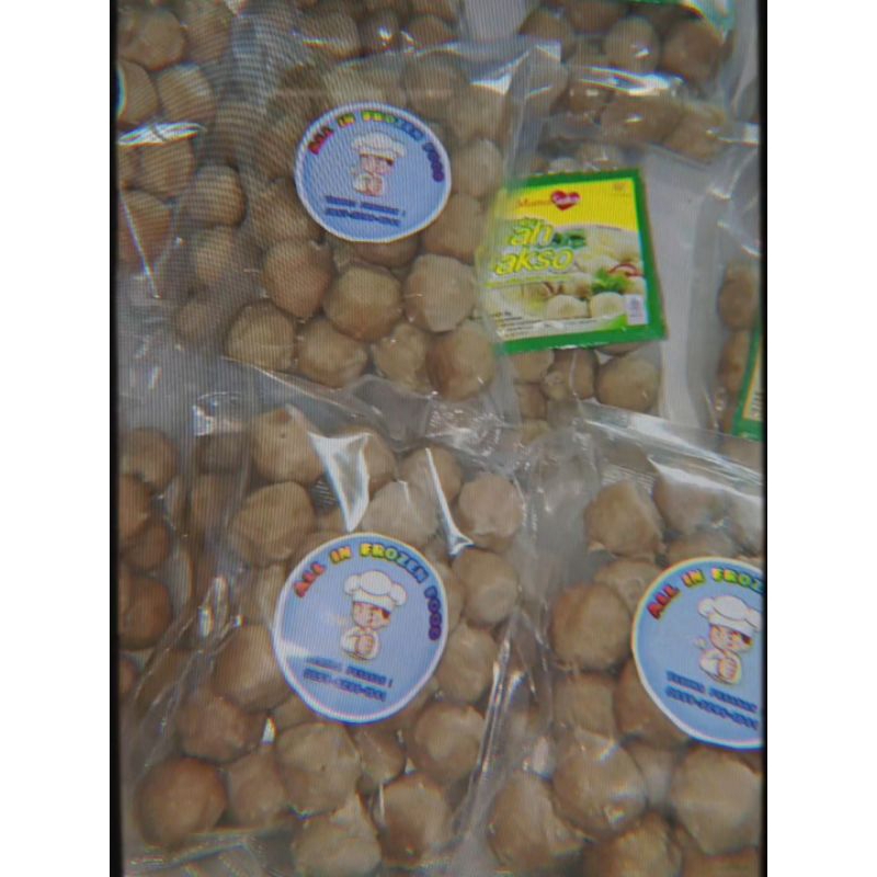 

BAKSO AYAM FROZEN, FREE BUMBU KUAH . 1 PACK ISI 25 Butir
