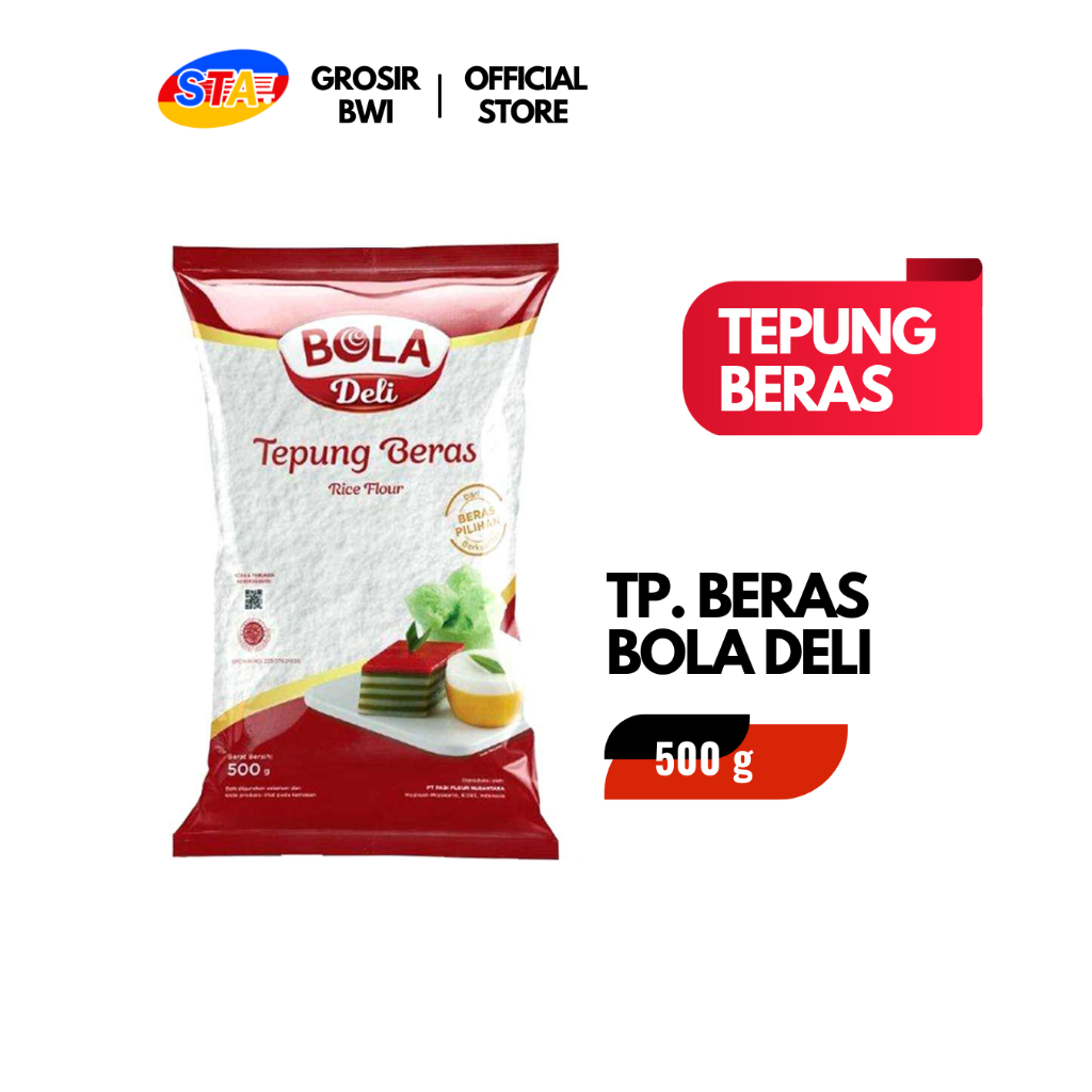 

[JATIM] TEPUNG BERAS BOLA DELI 500G | TEPUNG BERAS