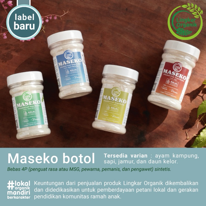 

Maseko Kaldu bubuk botol 100gram