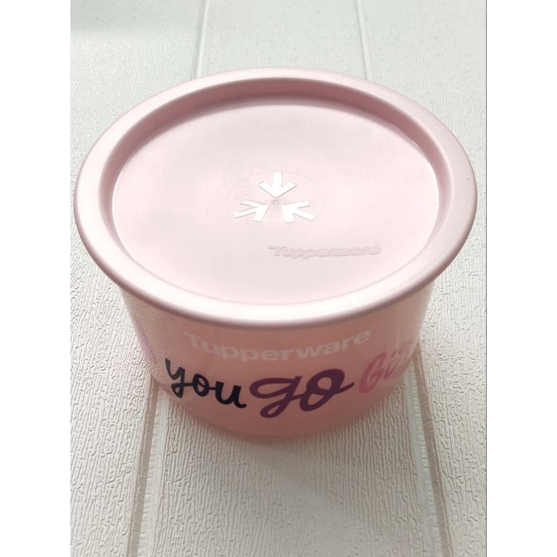 ORI TUPPERWARE TOPLES Power Daisy canister