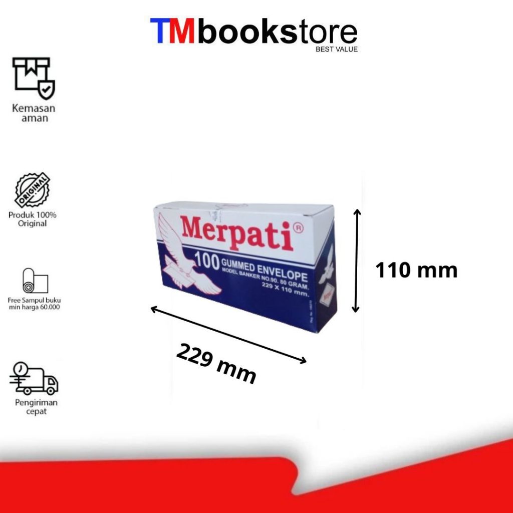 

AMPLOP MERPATI 90-80 AA624755