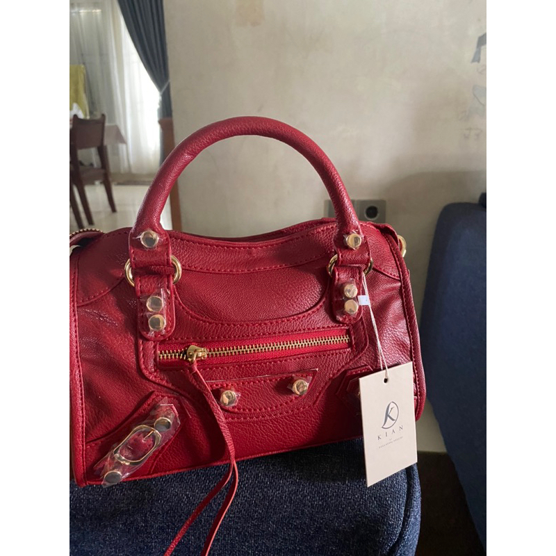 Kian Bag Beya Medium Red Berry