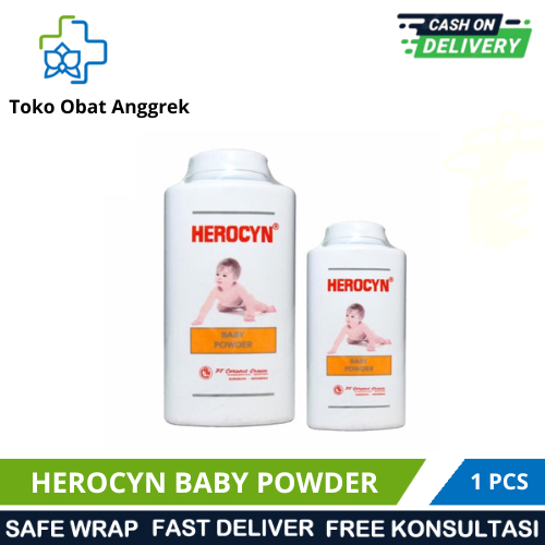 HEROCYN BABY/BEDAK GATAL BAYI DAN ANAK/BEDAK BIANG KERINGAT