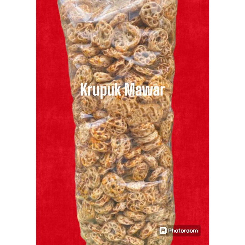 

Kerupuk Seblak Kerupuk Mawar Pedas Daun Jeruk 1kg