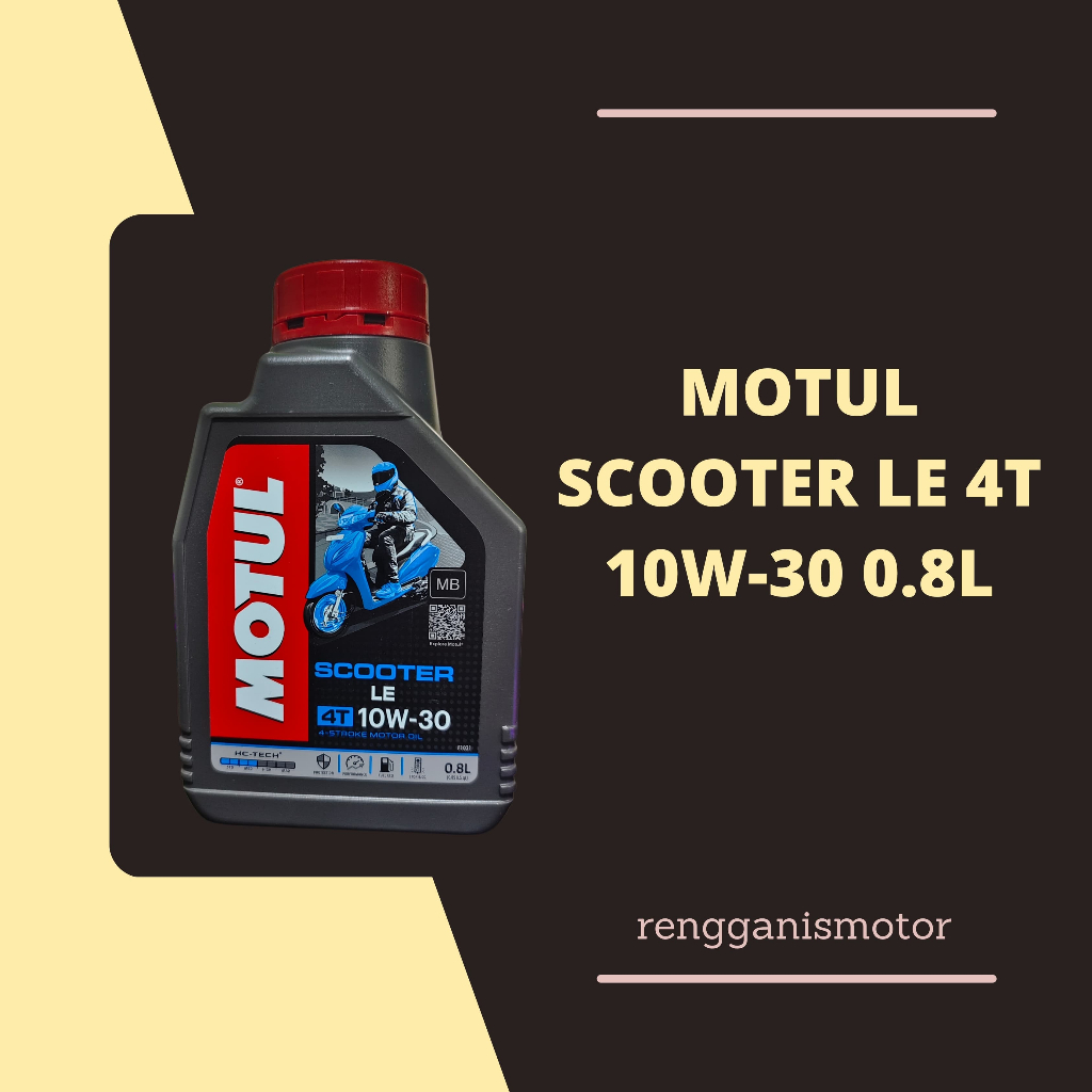 Oli MATIC MOTUL 10W-30 800 ml Original OLI MOTUL 0.8 LITER