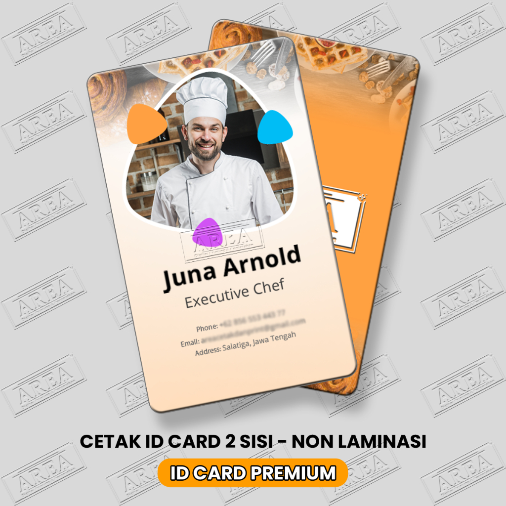 

Cetak ID Card Satuan Custom 2 Sisi + Tanpa Anti Gores/Laminasi
