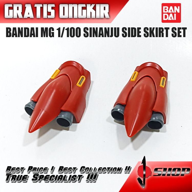 BANDAI MG 1/100 SINANJU SIDE SKIRT SET MG1057